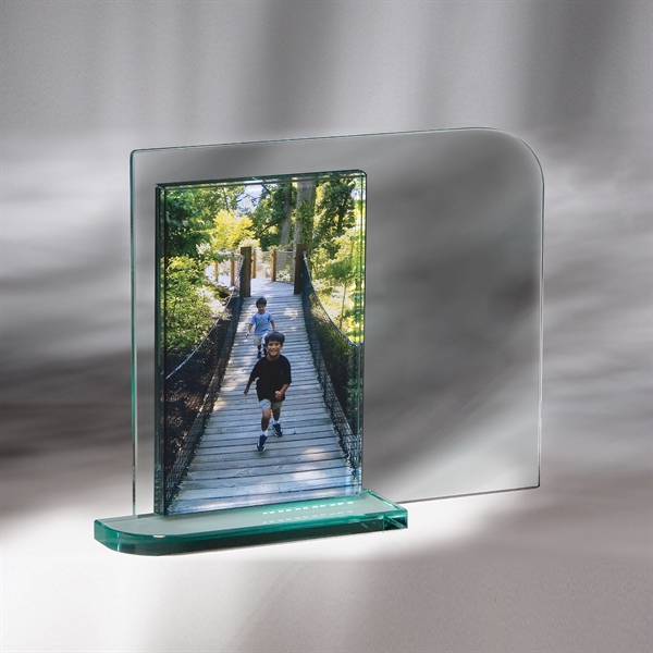 Mainliner picture frame made of jade crystal that fits a 4"... from ASI 62985 J. Charles