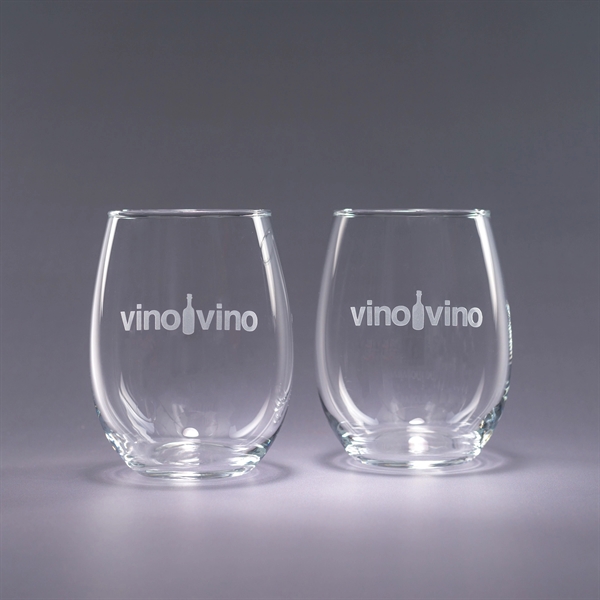 Trendsetter stemless wine glass with a 17 oz. capacity.... from ASI 62985 J. Charles