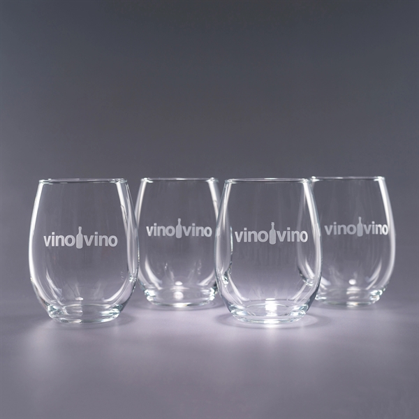 Trendsetter stemless wine glass with a 17 oz. capacity.... from ASI 62985 J. Charles