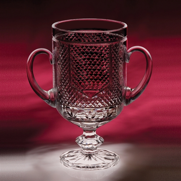 Diamond cup award made of 24% full lead crystal with an... from ASI 62985 J. Charles
