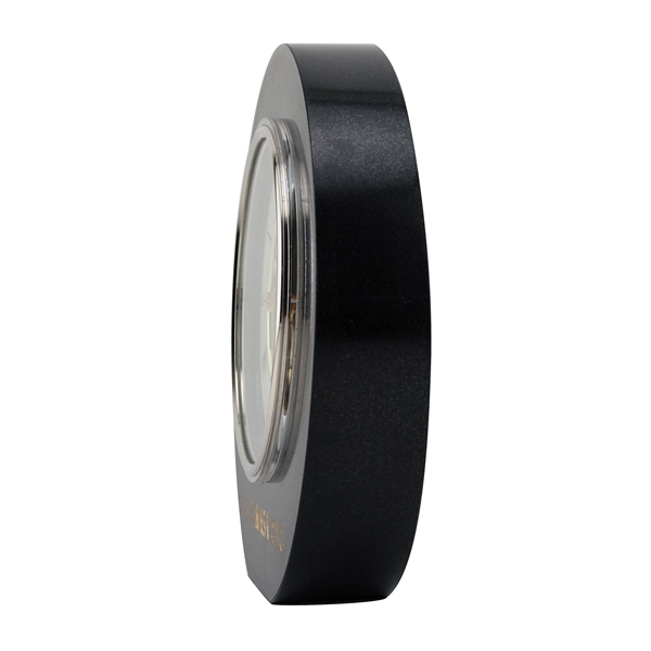 7.75" x 8" black granite award clock with brass movement and... from ASI 62985 J. Charles