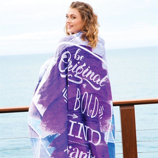 50" x 60" microfleece throw.... from ASI 90913 Terry Town