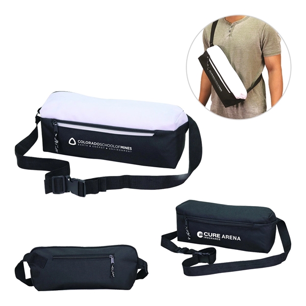 Dual Function Cross Body Bag and Fanny Pack... from ASI 31517 Admart Products / Admart Line