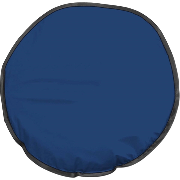 Deep blue collapsible fabric sunshade with easy fold pivot system.... from ASI 37586 Auto-Sun-shade/Intertek