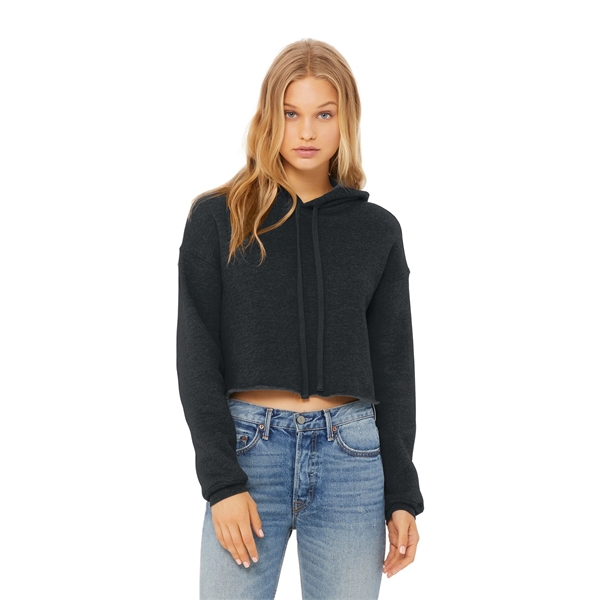 BELLA+CANVAS Women's Sponge Fleece Cropped Fleece Hoodie.... from ASI 84863 SanMar