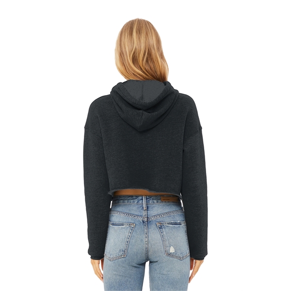 BELLA+CANVAS Women's Sponge Fleece Cropped Fleece Hoodie.... from ASI 84863 SanMar