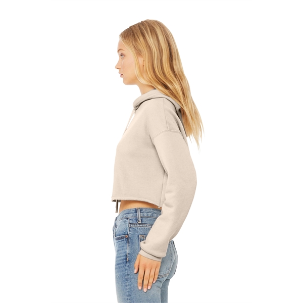 BELLA+CANVAS Women's Sponge Fleece Cropped Fleece Hoodie.... from ASI 84863 SanMar