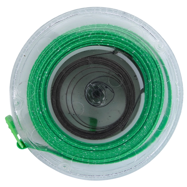Clear tape measure with 5' push button retractable plastic tape that... from ASI 61125 Hit Promotional Products / Hit®
