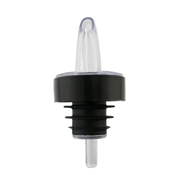 Crystal medium flow pourer with black collar, blank.... from ASI 55450 Franmara Inc