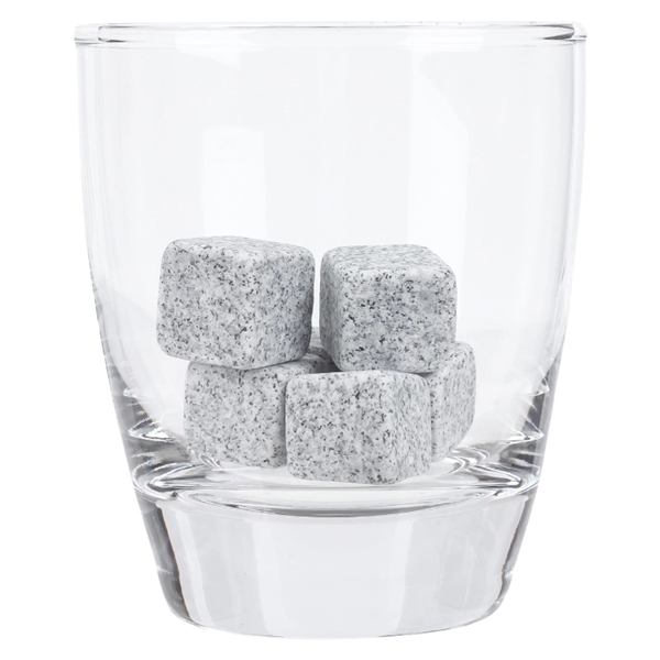 6 pack of whiskey ice cubes made of high-quality marble.... from ASI 57655 STOPNGO Line
