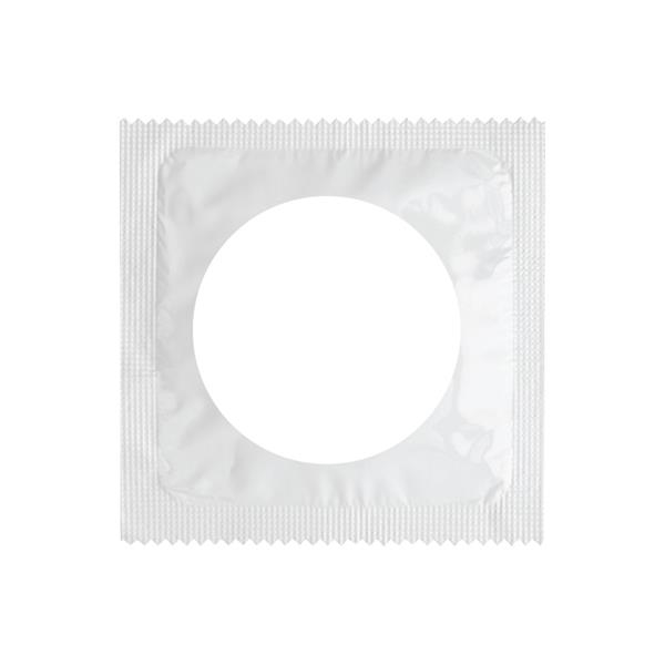 Individual condom that comes in white plastic packaging with a full-color,... from ASI 57655 STOPNGO Line / STOPNGO LINE™
