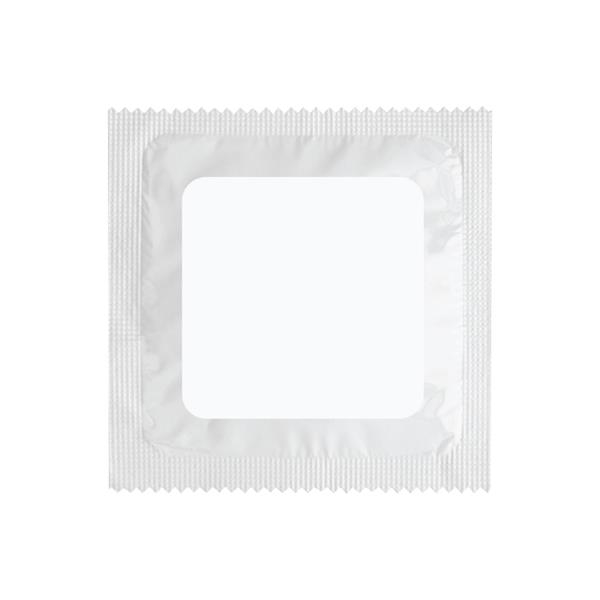 Individual condom that comes in white plastic packaging with a full-color,... from ASI 57655 STOPNGO Line / STOPNGO LINE™