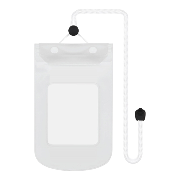 Waterproof dry bag pouch for smartphones with triple sealed protection (buttoned,... from ASI 57655 STOPNGO Line