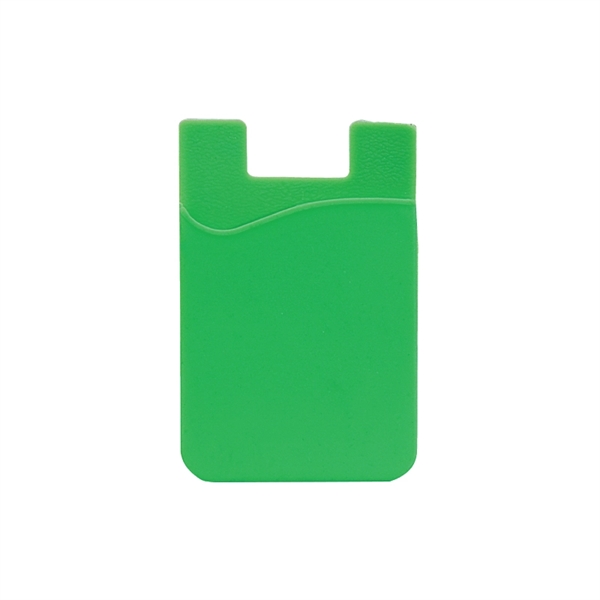 3 1/2" x 2 1/4" silicone smartphone wallet with sticky adhesive... from ASI 57655 STOPNGO Line