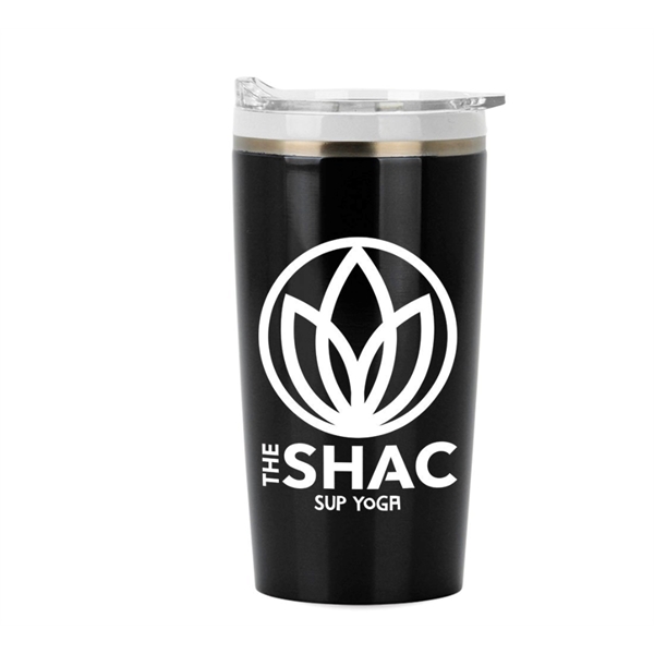 GoJo Travel Tumbler, 20oz Stainless Steel, Double-wall, thermal tumbler with vacuum... from ASI 52475 Xpres LLC