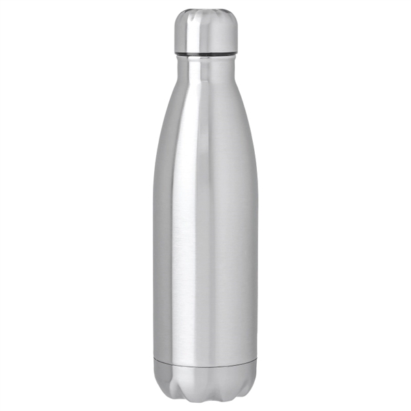 17 oz. cola bottle shaped, stainless steel water bottle with double... from ASI 57655 STOPNGO Line