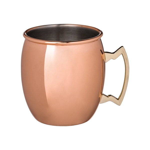 17 oz. Moscow Mule mug made of copper-plated stainless steel.... from ASI 57655 STOPNGO Line