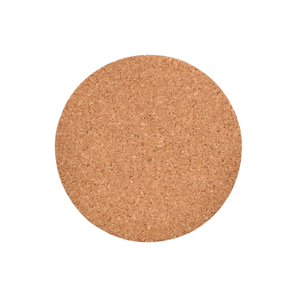 3 3/4" round coaster with a natural cork finish backed by... from ASI 57655 STOPNGO Line