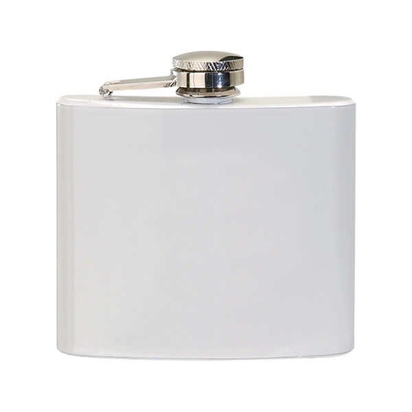 3 3/4" x 4" stainless steel hip flask with a 5... from ASI 57655 STOPNGO Line