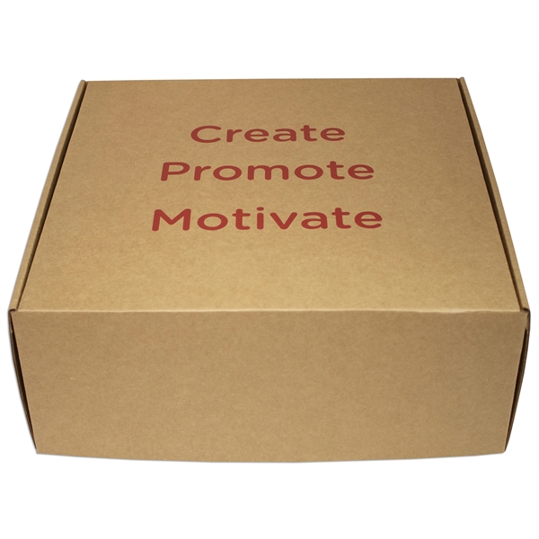 12" x 12" x 5" E-flute corrugate outside tuck box with... from ASI 44830 The Chest