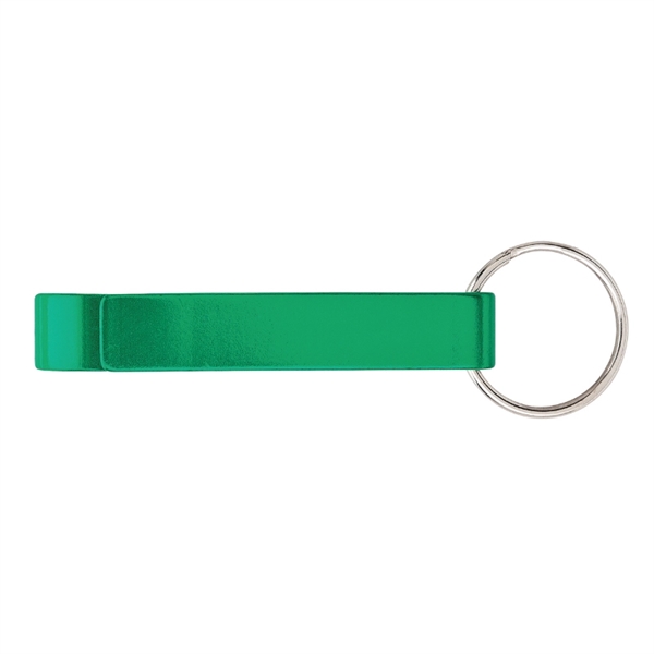 Keyring made of anodized aluminum that works as a bottle opener.... from ASI 57655 STOPNGO Line