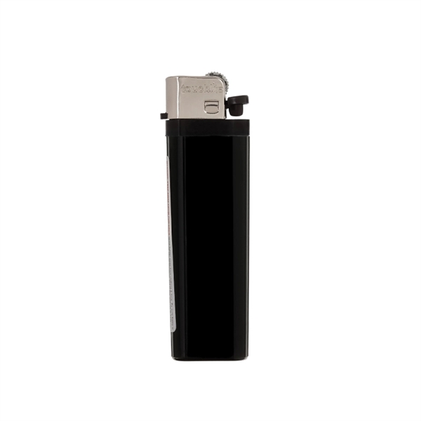 Solid color standard flint cigarette lighter with a rounded edge and... from ASI 57655 STOPNGO Line