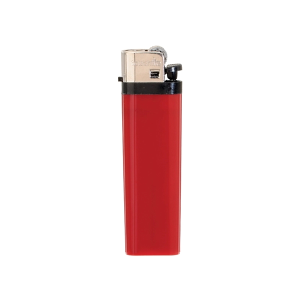 Solid color standard flint cigarette lighter with a rounded edge and... from ASI 57655 STOPNGO Line