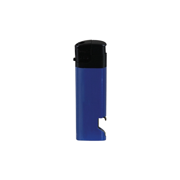 Electronic lighter in a solid color with a standard flame and... from ASI 57655 STOPNGO Line