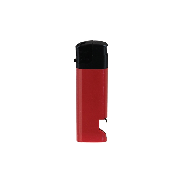 Electronic lighter in a solid color with a standard flame and... from ASI 57655 STOPNGO Line