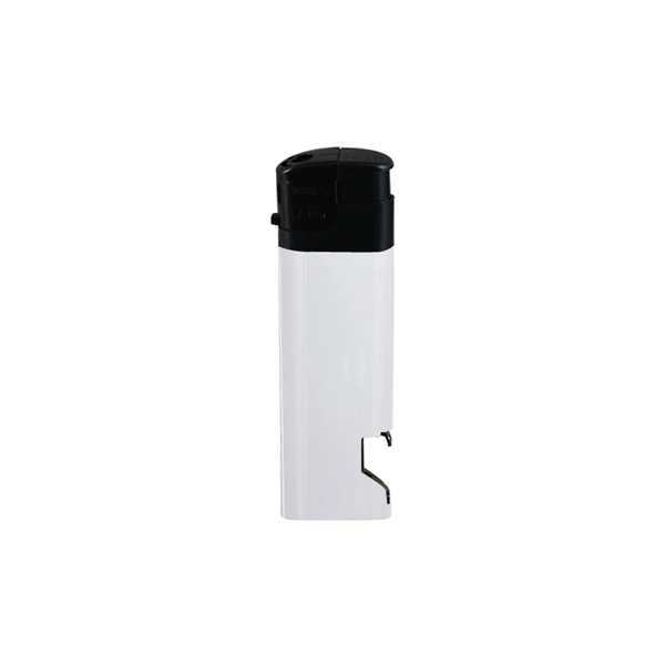 Electronic lighter in a solid color with a standard flame and... from ASI 57655 STOPNGO Line