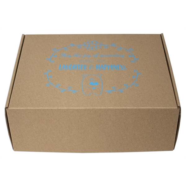 11" x 9" x 4" E-flute corrugate outside tuck box with... from ASI 44830 The Chest