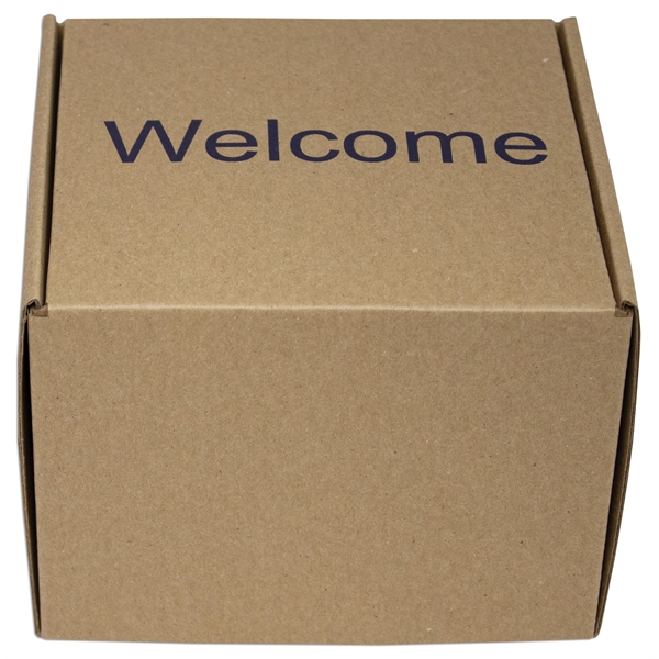 6" x 6" x 4.75" E-flute corrugate outside tuck box with... from ASI 44830 The Chest