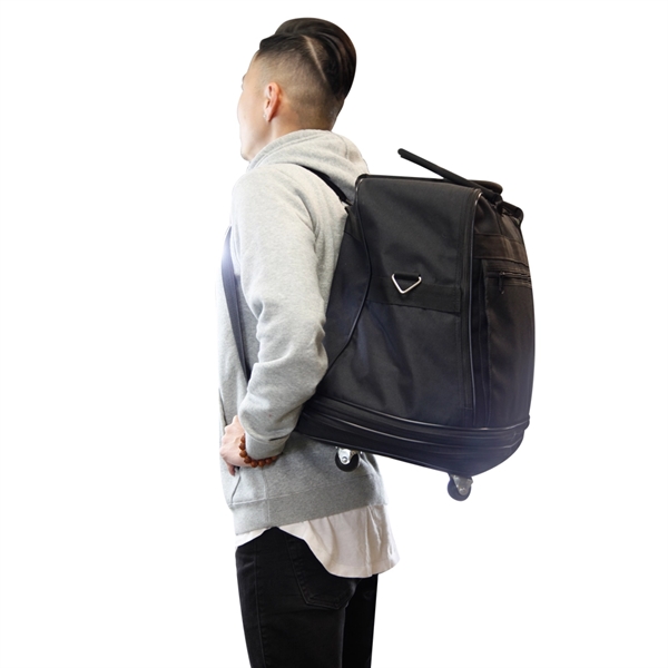 Expandable polyester travel bag with wheels.... from ASI 57702 GoodHopeBags, Inc.