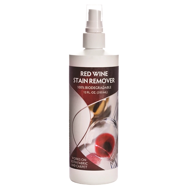 Red wine stain remover spray, 12 oz. Blank.... from ASI 55450 Franmara Inc