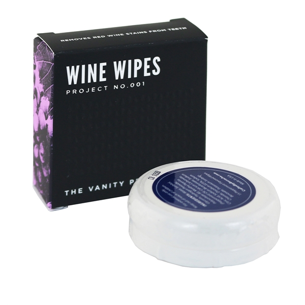 15 disposable red wine wipes in mirror compact. Blank.... from ASI 55450 Franmara Inc