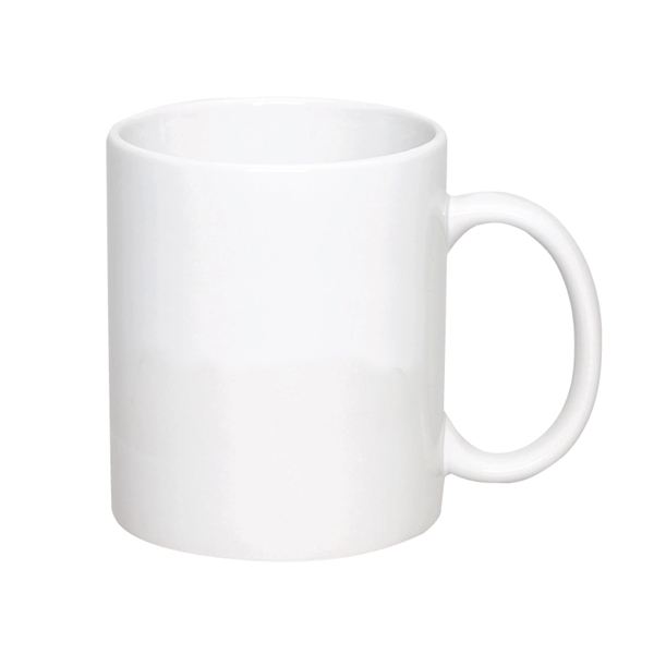 11 oz. white mug made of ceramic with full-color dye sublimation.... from ASI 57655 STOPNGO Line
