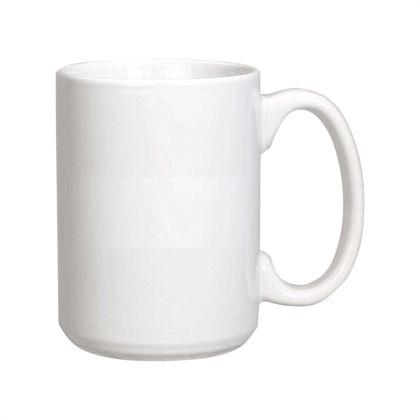 15 oz. giant white mug made of ceramic with full-color sublimation.... from ASI 57655 STOPNGO Line