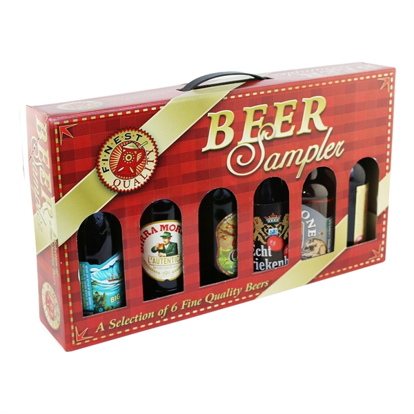 6 bottle beer sample. Blank.... from ASI 55450 Franmara Inc