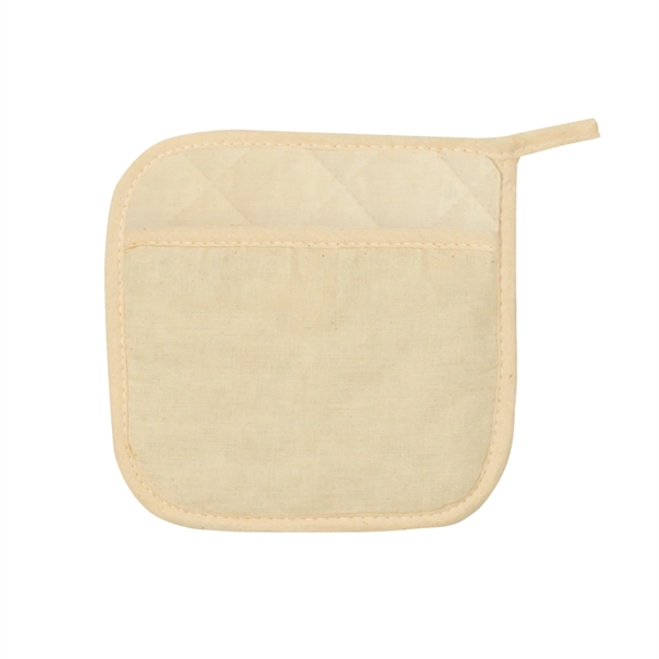 Heavy-duty cotton potholder made with heat resistant material.... from ASI 57655 STOPNGO Line