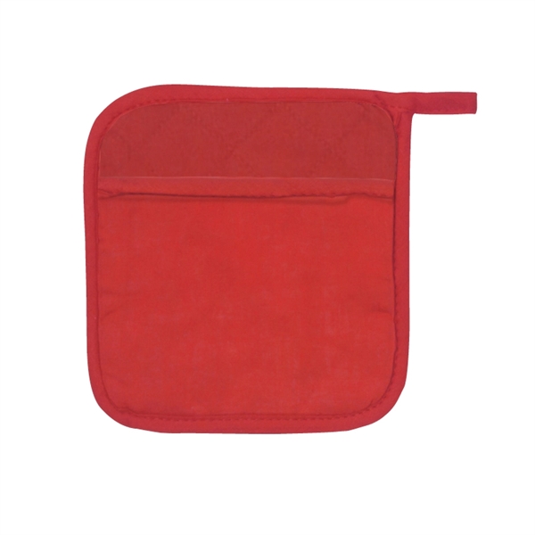 Heavy-duty cotton potholder made with heat resistant material.... from ASI 57655 STOPNGO Line