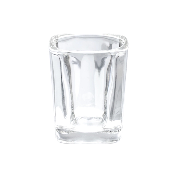 1.5 oz. shot glass with a square shape.... from ASI 57655 STOPNGO Line