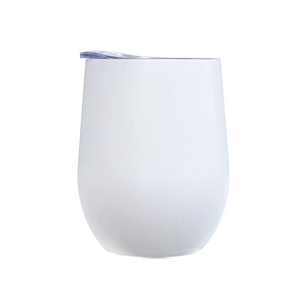 12 oz. stemless wine glass made of stainless steel with a... from ASI 57655 STOPNGO Line
