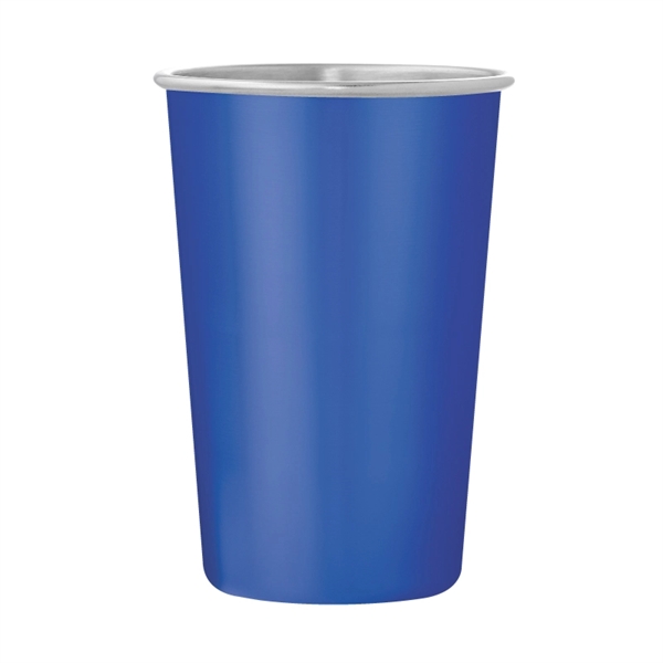 16 oz. brushed finish stainless steel pint cup.... from ASI 57655 STOPNGO Line