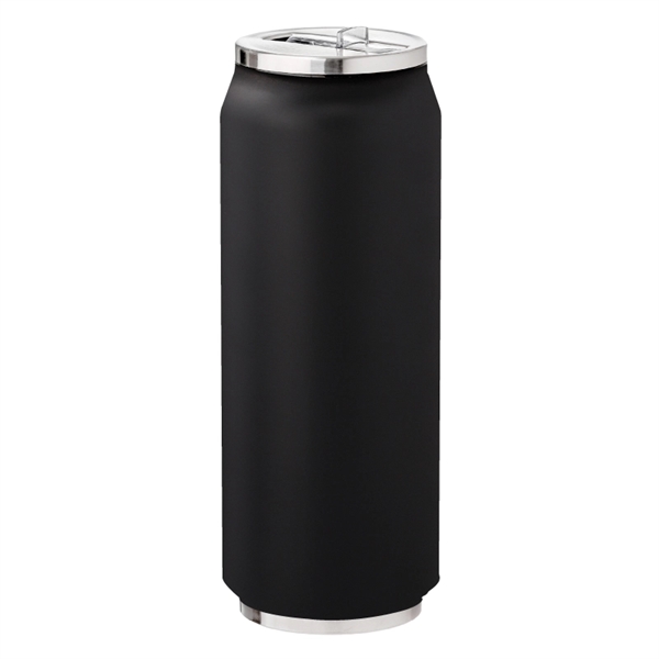 18 oz. cola can shaped water bottle with double-wall vacuum-insulated construction.... from ASI 57655 STOPNGO Line
