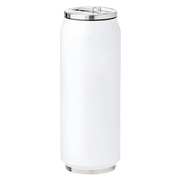 18 oz. cola can shaped water bottle with double-wall vacuum-insulated construction.... from ASI 57655 STOPNGO Line