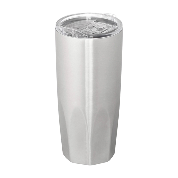 20 oz. tumbler made of vacuum-insulated stainless steel with a clear... from ASI 57655 STOPNGO Line