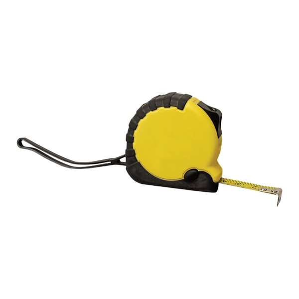 Heavy-duty tape measure with 120" metal tape, rubber trim, black accents,... from ASI 57655 STOPNGO Line