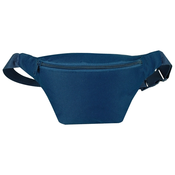 600 denier polyester fanny waist pack with one zippered compartment, adjustable... from ASI 57655 STOPNGO Line