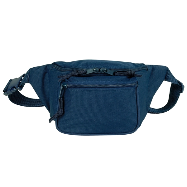 Fanny pack made of 600 denier polyester with three zippered compartments,... from ASI 57655 STOPNGO Line