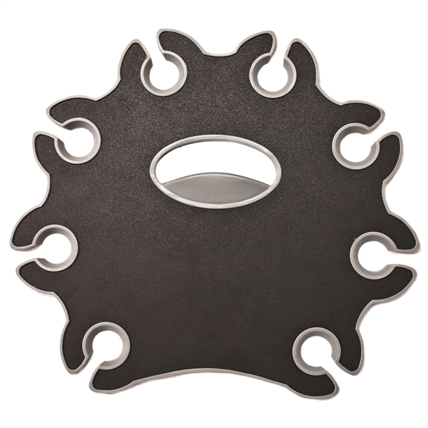 Customizable 15 1/2" x 14" ABS plastic wine serving tray holds... from ASI 55450 Franmara Inc